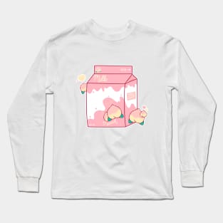 Peach Milk Long Sleeve T-Shirt